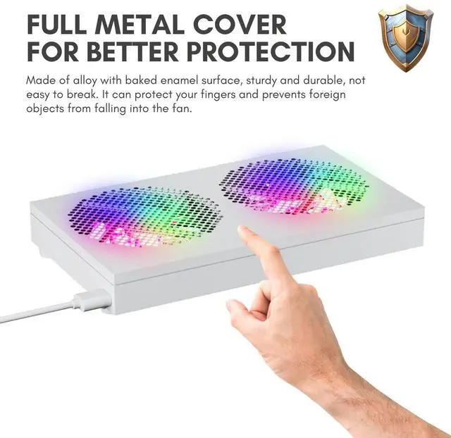 Alt view image 2 of 5 - High Airflow Cooling Fan 260mm 5V USB Fan for Computer Cooler TV Small Box and Other Electronics