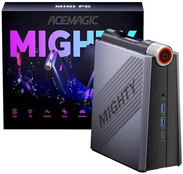 Main image of ACEMAGIC Mini PC Gaming PC-Computer: Intel Core i7-11700B Processor (8C/16T,up to 4.8GHz) 16GB DDR4 512GB NVMe SSD Micro Computers - Small Desktop PC [WiFi6/BT5.2] Support 4K Triple Display