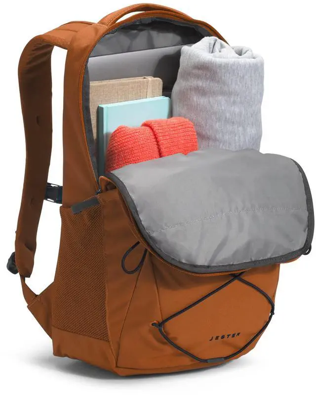 Alt view image 4 of 5 - THE NORTH FACE Jester Everyday Laptop Backpack, Leather Brown/Tnf Black, One Size