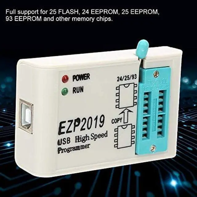Alt view image 3 of 5 - EZP2019 USB Programmer - High Speed USB EEPROM Flash Programmer for 24/25/93 BIOS with Offline Copy Function