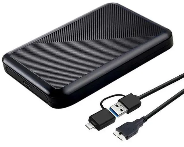 Alt view image 2 of 5 - Tianken 500GB Ultra Slim Portable External Hard Drive USB 3.0 HDD Storage for PC, Mac, Laptop, PS4, Xbox one