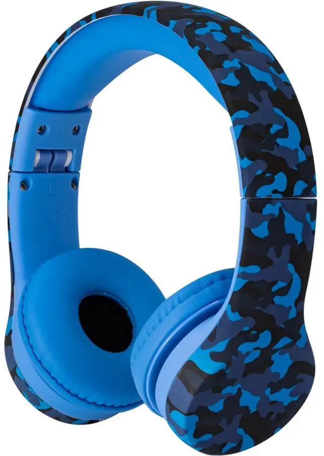 Main image of Snug Play+ Kids Headphones with Volume Limiting for Toddlers (Boys/Girls) - Blue Camo