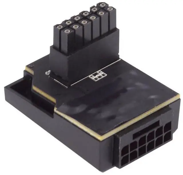 Main image of NFHK 12VHPWR ATX3.0 PCI-E 5.0 Power Modular Male to Female Adapter Extension Up Angled 90 Degree for 3080 3090TI PSU 16Pin 12+4P Graphics Card