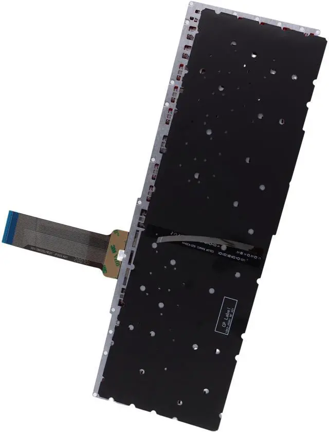 Alt view image 4 of 4 - Deal4GO RED Letter Backlit Keyboard (Non RGB) Replacement for Acer PH315-51 PH315-52 PH315-53 PH315-54 PH317-53 AN515-54 AN515-57 AN515-45 PH315-51-78NP