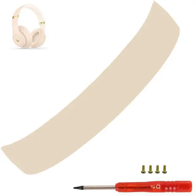 By Dre Studio 3 Wireless Headband as Same as the OEM Replacement Arch Band Studio3 Accessories Parts Compatible with Beats by Dr Dre Studio 3/A1914 and Studio 2 Wired/Wireless Headphones (Desert Sand)