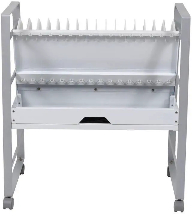 Alt view image 4 of 5 - LUXOR 16-Tablet / Chromebook Open Charging Cart, Easily Accessible, UL and cUL Listed 125V/15A Power Strip (LOTM16)