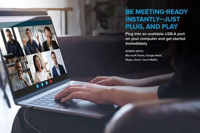 Alt view image 4 of 5 - Creative HS-720 V2 USB Digital Audio On-Ear Headset with Noise-Cancelling Condenser Boom Mic, Inline Mic Mute/Calls/Volume Control and Mic-Monitoring Feature, Simple Plug-and-Play for Video Calls