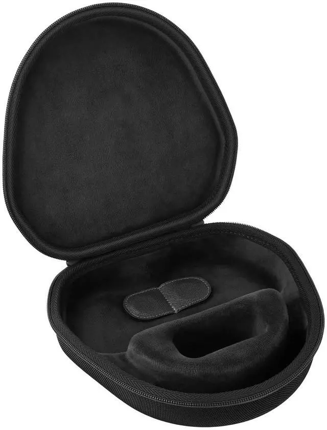 Alt view image 2 of 5 - co2CREA Hard Case with Sleep Mode Replacement for Apple AirPods Max Wireless Over-Ear Headphones (Black Case)