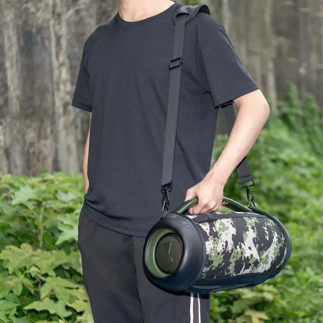 Alt view image 5 of 5 - TXEsign Travel Carrying Case for JBL Boombox 3, Waterproof Portable Speaker Case with Shoulder Strap