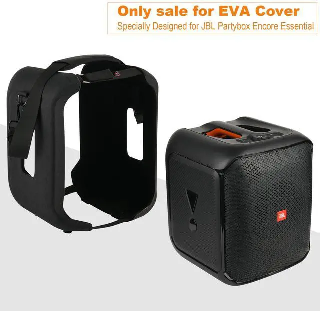 Alt view image 5 of 5 - TXEsign Travel Carrying Strap Cover for JBL PartyBox Encore Essential Portable Party Speaker, Hard EVA Shell Two Sides Protective Case Speaker Cover with Shoulder Strap and Base Support Feet
