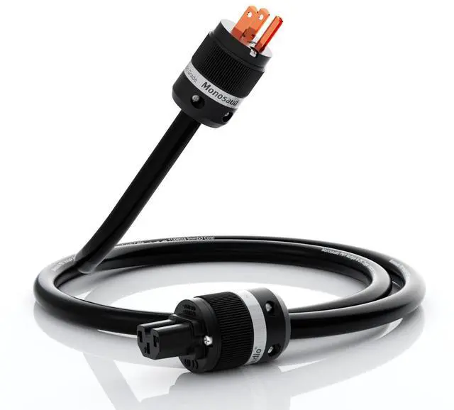 Main image of Monosaudio 11 Gauge Audiophile Power Cable High End Power Cable 3-Prong Pure Copper AC Power Cord IEC320 C13 Connectors for Speaker,Power Filter,Audio equipment,Amplifier,CD/DVD Player (1.5m)