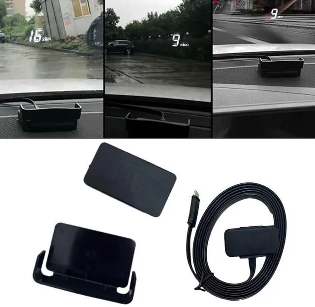 Alt view image 2 of 5 - Car LED Head Up Display OBD2 II HUD Projector Speedometer Compatible with Most Cars Equipped with Standard OBD II Ports