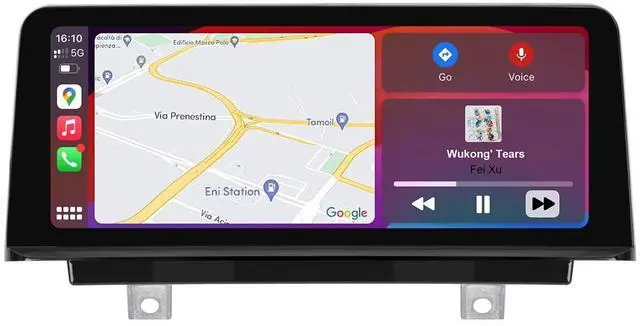 Main image of PEMP 10.25" Linux Head Unit for BMW 3 Series F30 F20 NBT CIC Wireless and Wired CarPlay Android Auto Screen Calls Using The OEM Bluetooth with a Pry Tool 2012-2017