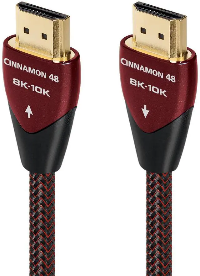 Main image of AudioQuest 1.5m Cinnamon 48 2.1 HDMI Cable - 8K/10K Ultra HD, Gaming, High-Speed, 48Gbps, HDR, eARC