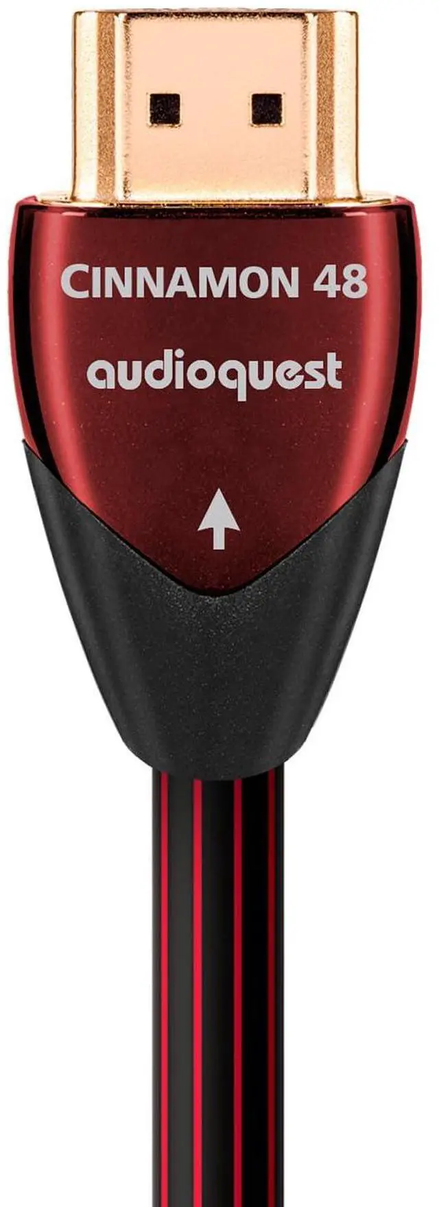 Alt view image 5 of 5 - AudioQuest 1.5m Cinnamon 48 2.1 HDMI Cable - 8K/10K Ultra HD, Gaming, High-Speed, 48Gbps, HDR, eARC