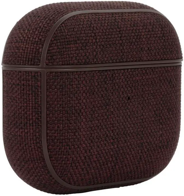 Alt view image 3 of 5 - Incase Airpods Case in Woolenex - Airpod 3rd Generation Case - Durable, Lightweight and Protective Cover with Premium Fabric, Scratch-Resistant Design, and Precision Fit for Everyday Use - Deep Red