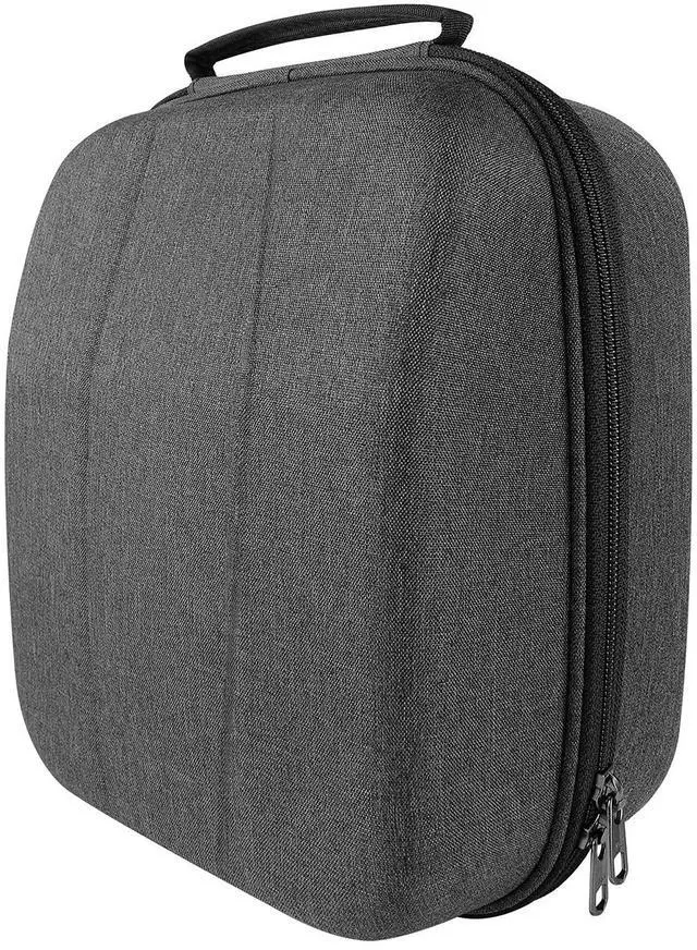Main image of Geekria Shield Case for Large-Sized Over-Ear Headphones, Replacement Protective Hard Shell Travel Carrying Bag with Cable Storage, Compatible with Sennheiser HD820, HD800, Pulse Elite (Dark Grey)