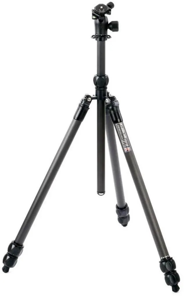 Main image of 3 Legged Thing Pro Range 2.0 Winston 2.0 Kit Carbon Fibre Tripod System - Adjustable Camera Tripod with 3 Counterfold Detachable Legs for Monopod Conversion - Darkness (Matte Black) (WINSTONKIT2DARK)