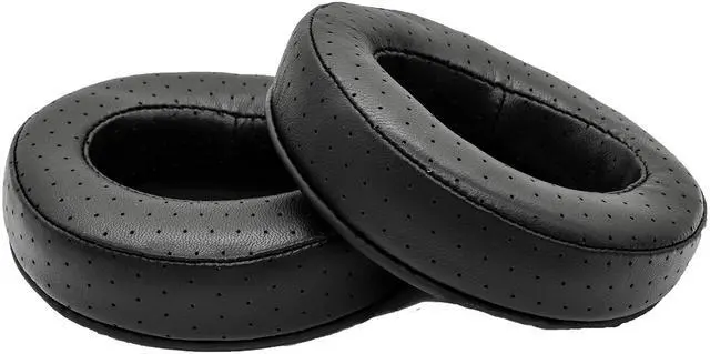Alt view image 2 of 5 - Upgrade Perforated Sheepskin Ear Pads Compatible with Fostex TH-600 TH-610 TH-900/900MK2 T50/T40/T20RP E-MU Teak Massdrop TH-X00 TR-X00 Denon AH-D2000/D5000/D7000 AH-D5200/D7200/D9200 and Some ZMF