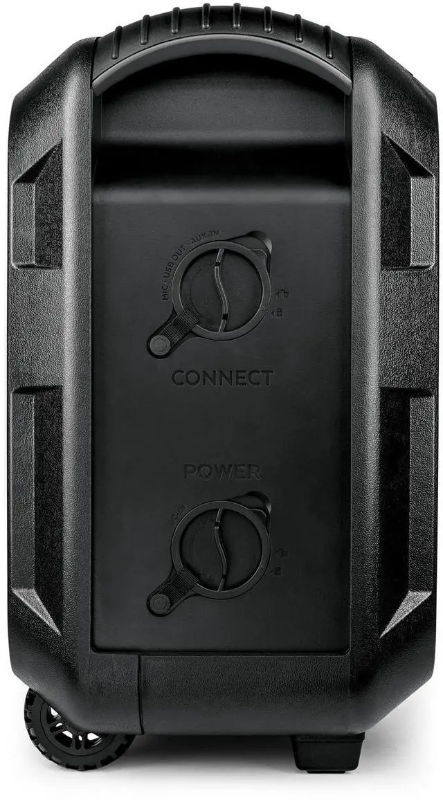 Alt view image 3 of 5 - ECOXGEAR: EcoBoulder Ultra  121dB Loud Rugged Bluetooth 5.1 Speaker, IP67 Waterproof, Drop and dustproof with Party Lights, 50+ Hours runtime, it Even Floats  Black