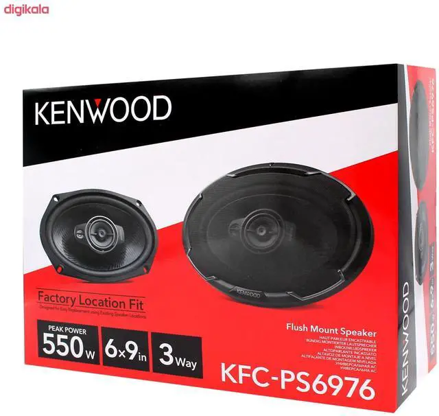 Alt view image 3 of 4 - Kenwood Kfc-PS6976-6 X 9 3-Way Speakers 550W