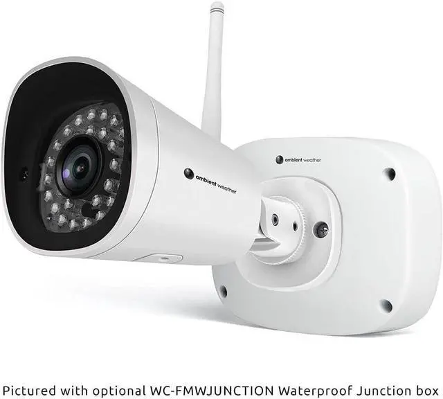 Alt view image 5 of 5 - Ambient Weather Network Outdoor Wi-Fi Weather Camera