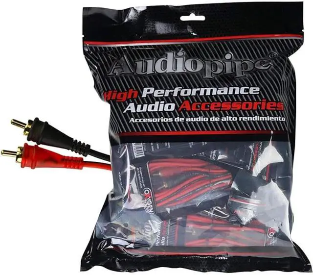 Alt view image 4 of 5 - Audiopipe AMF10 10ft Oxygen Free Rca Cable - 10pcs Per Bag