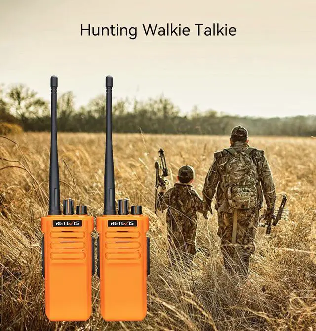 Alt view image 5 of 5 - Retevis RT29 Two Way Radios Long Range Rechargeable,Heavy Duty 2 Way Radio for Adults,Professional Walkie Talkies with IP67 Waterproof Mic,VOX,Emergency Alarm,for Survive Adventure Hunting(2 Pack)