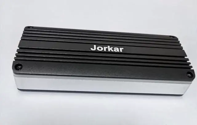 Alt view image 2 of 5 - Jorkar External SSD Enclosure USB-C 3.2 for 12+16 Pin MacBook SSD, Hard Drive Reader for A1466 A1465 A1502 A1398 SSD Mac Air/Pro mid 2013-2017, Portable Aluminum SSD Case with Indicator