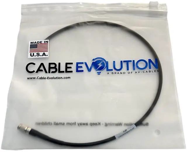 Alt view image 3 of 3 - Cable Evolution 12G HD SDI Cable Mini RG59 - BNC to BNC - (10 Feet) (Violet)