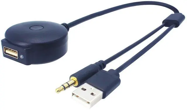 Main image of Yoper Bluetooth Kit Compatible with BMW and Mini Cooper Android iPhone iPod Integration Music Interface Adaptor for Cars USB AUX Connector