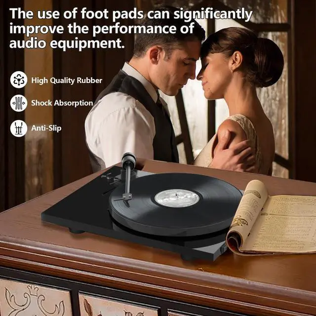 Alt view image 4 of 5 - SuperDi Turntable Fits for Pioneer SORBOTHANE PL-560, 540, 518, 516, 514, 512