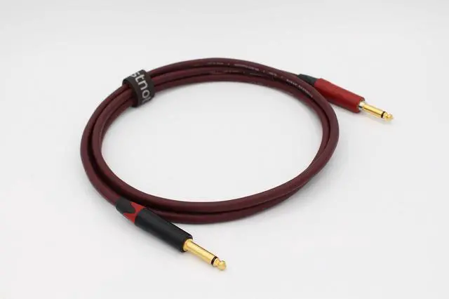 Main image of Evidence Audio Geistnote's Forte Instrument Cable with Neutrik Silent Plug and Gold Connectors 10 Ft (3 M) ~ Straight to Straight