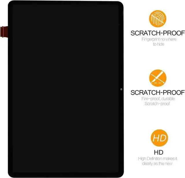 Alt view image 2 of 5 - for Samsung Galaxy Tab S7 Screen Replacement T870 LCD Screen Replacement SM-T870 LCD Display SM-T875 Touch Digitizer Compatible with Model SM-T876B Assembly Repair Parts Kits(Not for Tab S7 Plus)