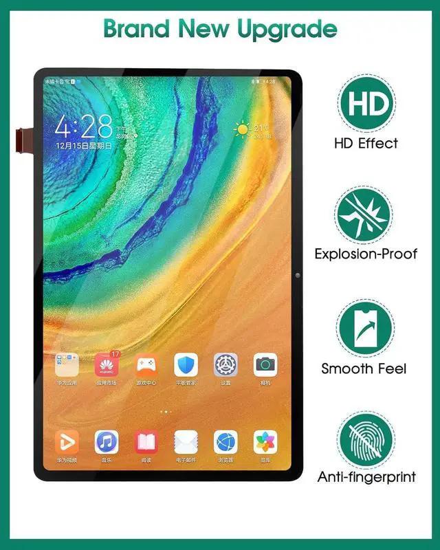 Alt view image 4 of 5 - for Samsung Galaxy Tab S7 Screen Replacement T870 LCD Screen Replacement SM-T870 LCD Display SM-T875 Touch Digitizer Compatible with Model SM-T876B Assembly Repair Parts Kits(Not for Tab S7 Plus)
