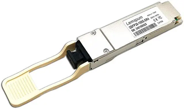 Main image of 1pc 100G SR QSFP28 Multimode Module 100GBASE-SR4 850nm 100m DOM MPO-12/UPC MMF Optical Transceiver Support 4 x 25G-SR Compatible with Juniper JNP-QSFP-100G-SR4, Arista/Brocade/Dell SFP-100G-SR4 ect.