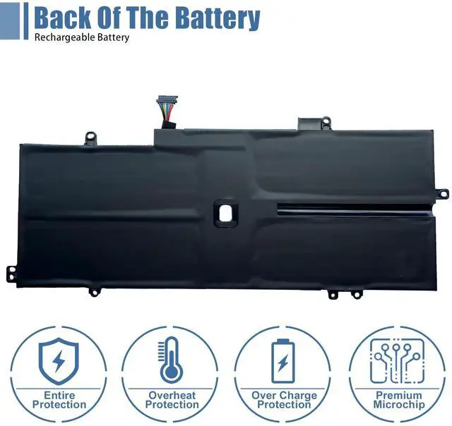Alt view image 4 of 5 - VANPIR L18M4P72 L18C4P71 L18L4P71 Laptop Battery 15.36V 51Wh Compatible with Lenovo ThinkPad X1 Yoga 4th 5th Gen/X1 Carbon 7th 8th Gen Serie 02DL004 SB10K97642 02DL005 SB10K97643 02DL006 SB10K97644