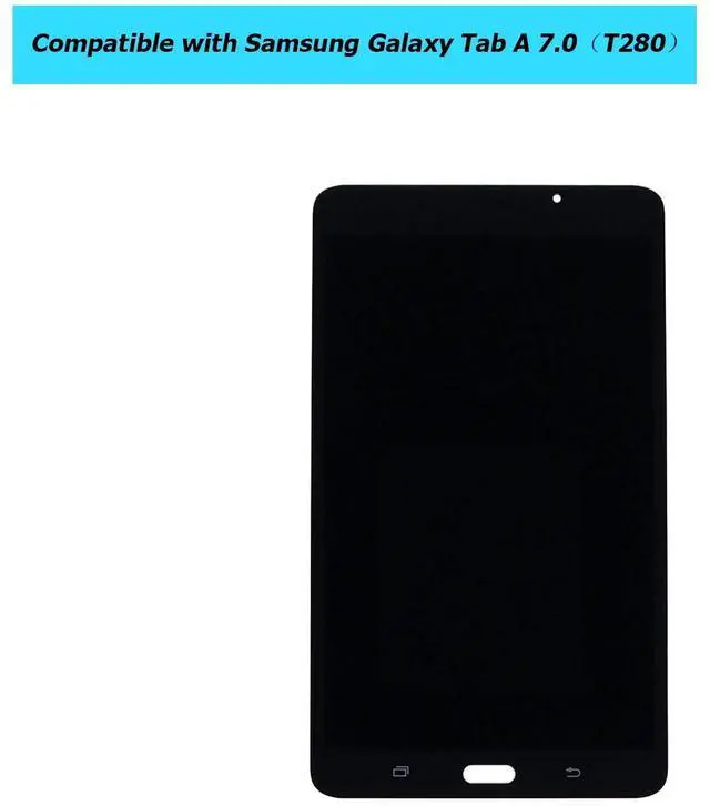 Alt view image 3 of 5 - Upplus Replacement Screen Compatible with Samsung Galaxy SM-T280Tab A 7.0T280LCD Display Assembly Touch Screen for Tab A 7.0 Wifi Tablet (Not for 3G version & T285 & No Earpiece Hole) with toolkit