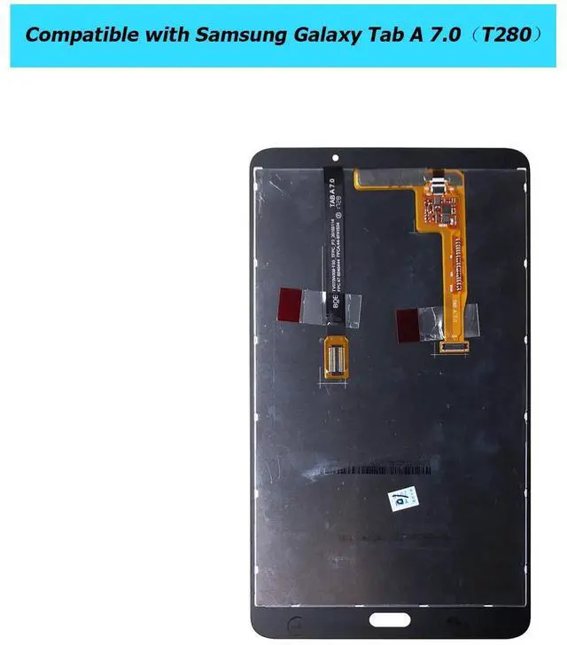 Alt view image 4 of 5 - Upplus Replacement Screen Compatible with Samsung Galaxy SM-T280Tab A 7.0T280LCD Display Assembly Touch Screen for Tab A 7.0 Wifi Tablet (Not for 3G version & T285 & No Earpiece Hole) with toolkit