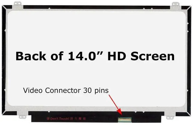 Alt view image 2 of 5 - SCREENARAMA New Screen Replacement for N140BGA-EB3 REV.C1, HD 1366x768, Matte, LCD LED Display with Tools
