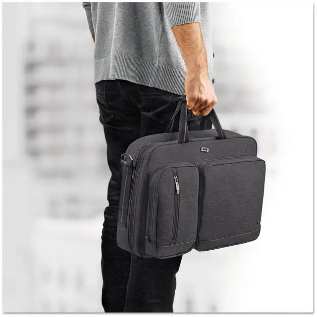 Main image of Urban Hybrid Briefcase, 15.6", 16 3/4" x 4" x 12", Gray