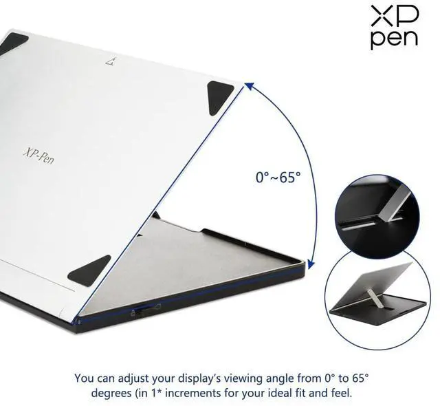 Alt view image 2 of 5 - XP-PEN AC18 Multifunctional Metal Drawing Pen Tablet Stand for Pen Display Drawing Graphic Monitor Prevented Skidding Stander Holder