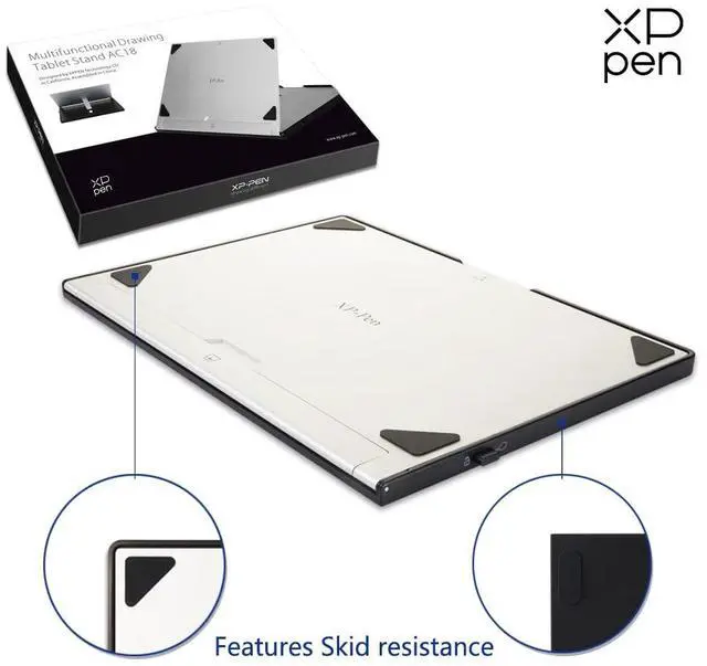 Alt view image 3 of 5 - XP-PEN AC18 Multifunctional Metal Drawing Pen Tablet Stand for Pen Display Drawing Graphic Monitor Prevented Skidding Stander Holder