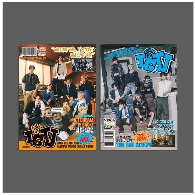 Main image of NCT DREAM - Vol.3 ISTJ Photobook Ver. CD+Folded Poster (2 versions SET (No Poster/CD ONLY))