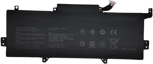 Main image of Fully. C31N1602 Replacement Laptop Battery Compatible with Asus ZenBook U3000U UX330 UX330U UX330UA UX330UAK UX330UA-AH54 UX330UA-AH55 UX330UA-AH5Q UX330UA-FB018R C31N16O2 0B200-02090000 -11.55V 57Wh