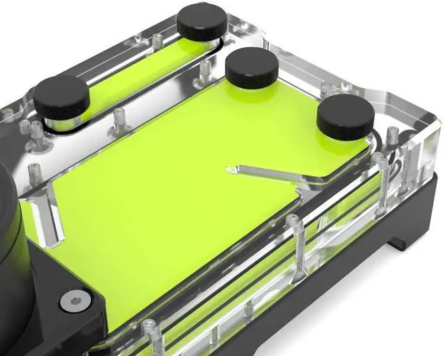 Alt view image 3 of 3 - PrimoChill Opaque Computer WaterCooling Fluid - Pre-Mix (32oz) - UV NV Green