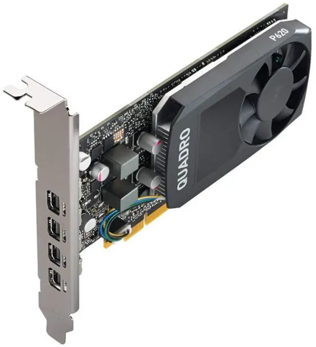 Alt view image 3 of 5 - PNY QUADRO P620 Graphic Card (VCQP620V2-PB)