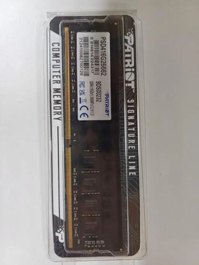 Alt view image 3 of 4 - Patriot Memory Signature 16GB 2666MHz PC4-21300 CL19 DDR4 Memory Module