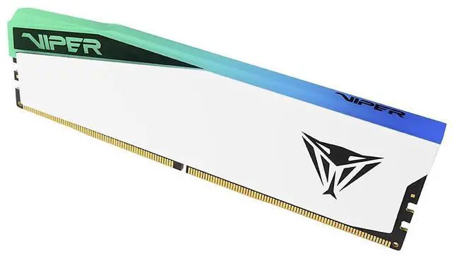 Alt view image 2 of 5 - Patriot Memory Viper Elite 5 RGB DDR5 RAM 32GB (1X32GB) 6000MT/s CL42 1.35v UDIMM Desktop Gaming Memory Compatible with Intel XMP/AMD Expo - PVER532G60C42W