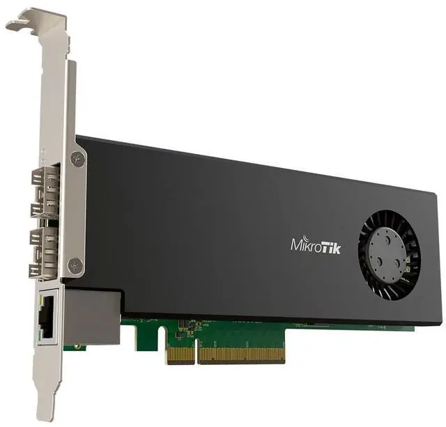 Alt view image 3 of 5 - MikroTik CCR2004-1G-2XS-PCIe